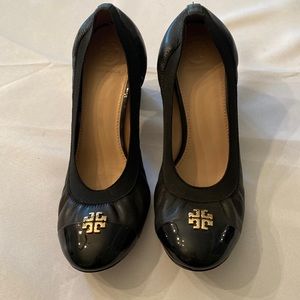 Tory Burch Black Heels Size 9.5
